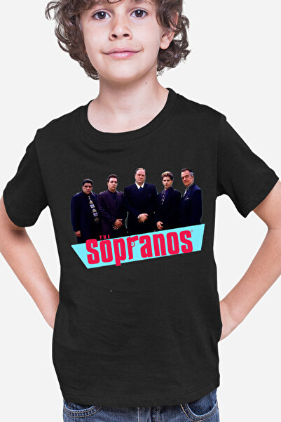 OEM Tricou copii The Sopranos Mafia Fire Arms Drama Series