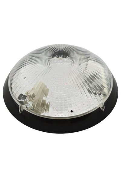 MİRSA PLAFONIERA 1xE27 MAX60W NEGRU IP65 NEMLI