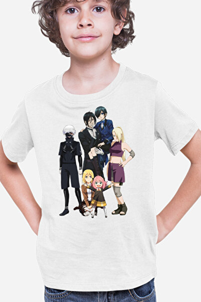 OEM Tricou copii Black Butler Naruto Tokyo Ghoul Kaneki