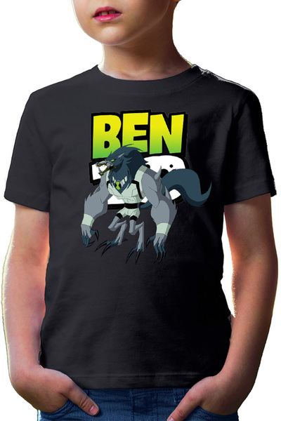 OEM Tricou copii Ben10 Wolf Logo Cartoon Alien