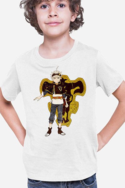 OEM Tricou copii Black Clover Asta Hero Shield Weapon Anime