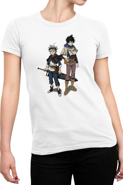 OEM Tricou Femei Black Clover Asta Yuno Sword Magical World