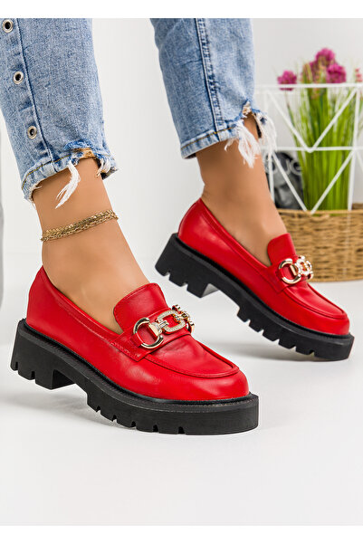 starlike Women's red casual shoes A158