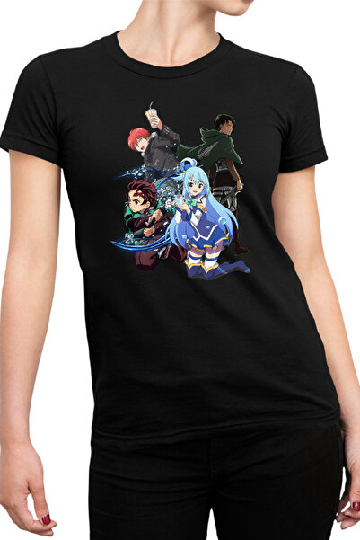 OEM Γυναικείο T-shirt Assassination Classroom Karma AOT Levi Kimetsu no Yaiba