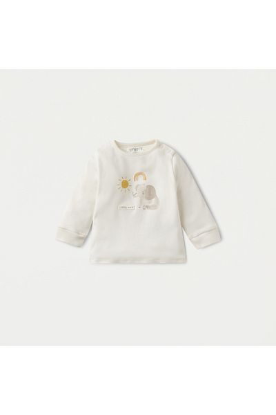 Juniors Animal Print T-shirt and Pyjama Set