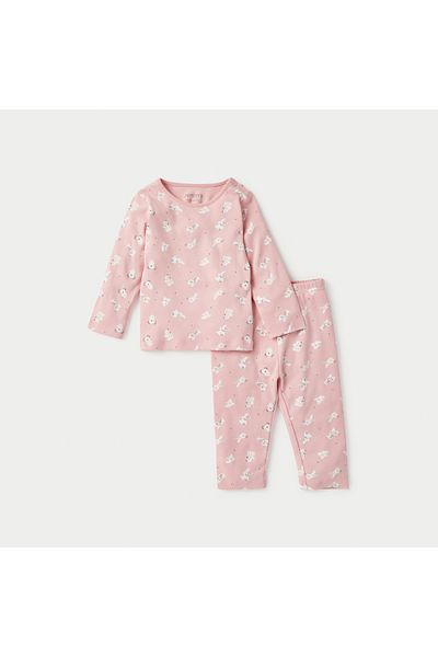 Juniors All-Over Print T-shirt and Pyjama Set