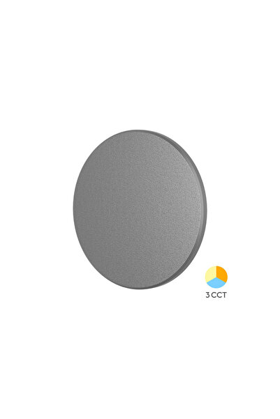 Braytron CORP LED PALERMO 10W-3în1 IP65- D180mm GRI