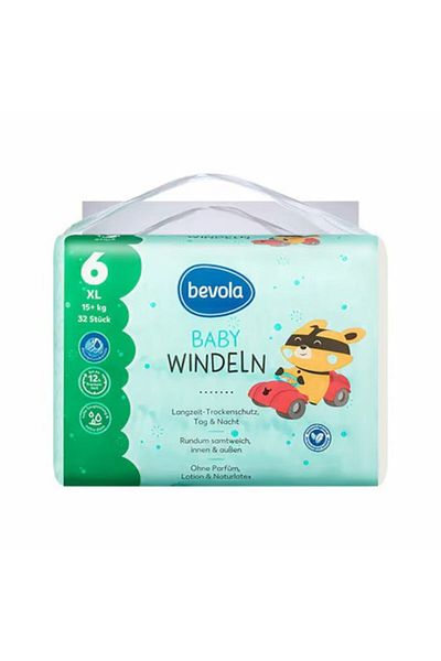 Bevola Diapers No. 6 for children 15+ kg, 32 pcs
