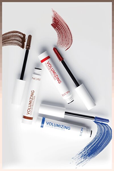 NOTE Volumizing Color Hacim ve Uzatma Etkili Renkli Tubing Maskara - Kahverengi