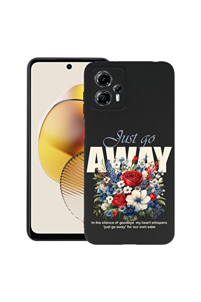 bestcase ® Slim Silicon Case For Motorola Moto G13 / G23, Just Go Away, 13996...