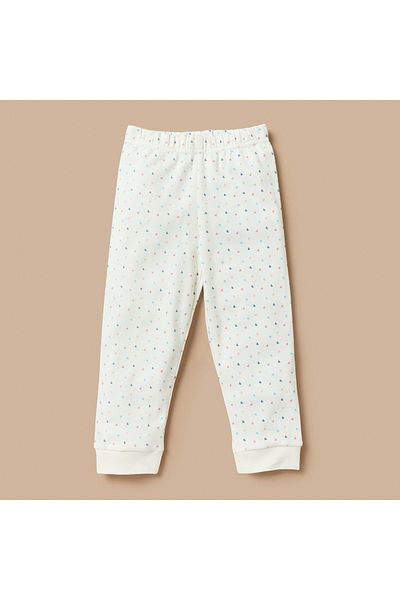 Juniors Heart Print T-shirt and Pyjama Set