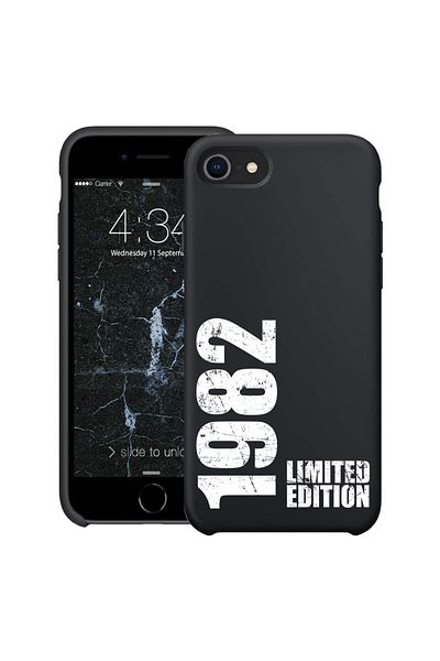 bestcase ® Husă subțire din silicon pentru Apple iPhone SE 3 / SE 2 / 7 / 8, 1982, 1396527 B 1957