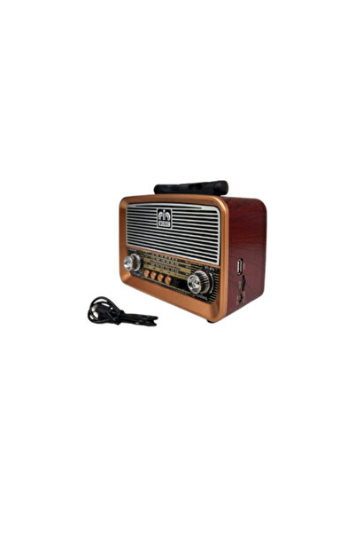 ataşbey RT-875 Nostalji Bluetooth, Usb/Sd/Fm 3 Band Radyo Nostalji Müzik Kutusu