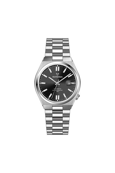 Raymond Rym-0104 Automatic Men's Watch - Miyota Machine - Steel Case and Cord - 2 Years Warranty