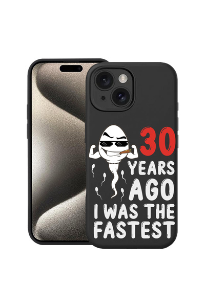 bestcase Husă premium din silicon pentru Apple iPhone 15 Plus, acum 30 de ani...