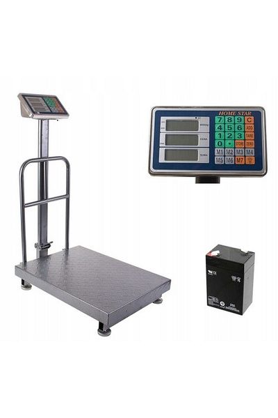 Azaris CÂNTAR DE DEPOZIT 150 KG CU SUPORT PENTRU SAC 30x40 CM DE LA BATERIE LCD 10 G