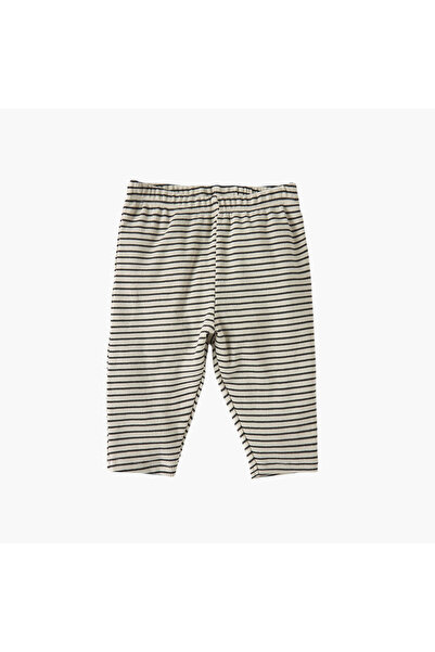 Juniors Striped Long Sleeves T-shirt and Pyjama Set