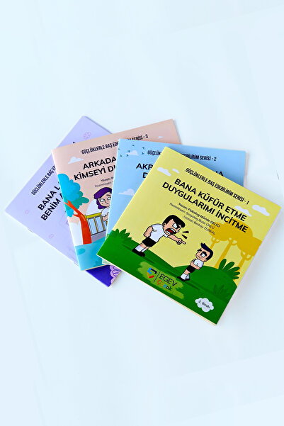 EGEV ÇOCUK Güçlüklerle Baş Edebilirim Serisi Hikaye Kitabı Seti