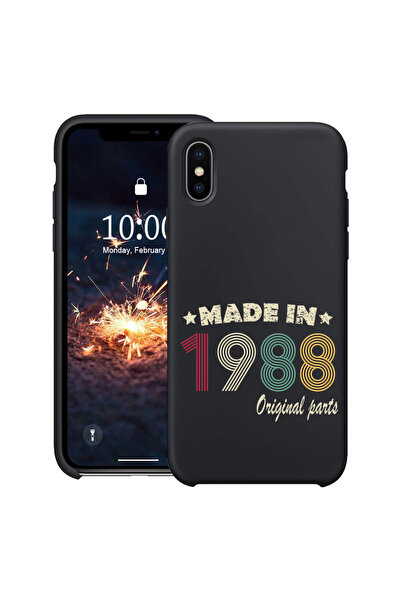 bestcase ® Carcasă subțire din silicon pentru Apple iPhone XS / iPhone X, pie...