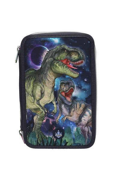 Top Model Pencil case equipped with 3 zippers with Galaxy LED TOPModel