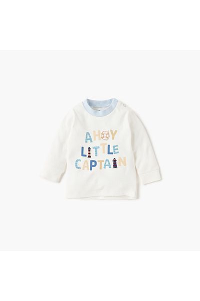 Juniors Printed T-shirt and Pyjama Set