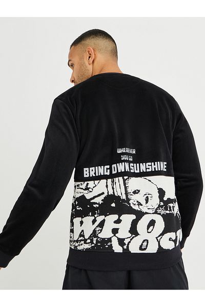 Fort Collins By Styli Round Neck Regular Fit Sweatshirt