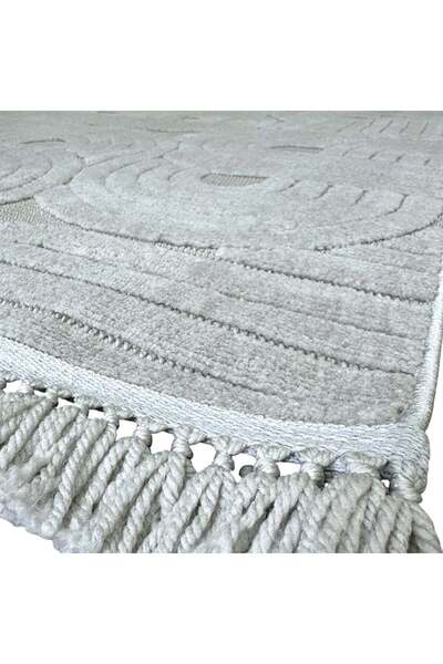 OEM 3D embossed rug braces 678A 100x300 cm Grey