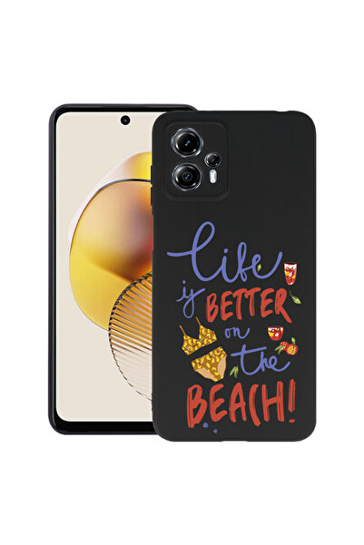 bestcase ® Тънък силиконов калъф за Motorola Moto G13 / G23, плажен, 1399690 ...