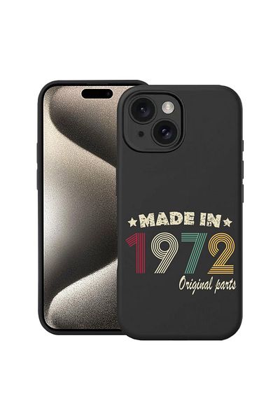 bestcase ® Premium Silicon Case For Apple iPhone 15 Plus, Original Parts - 1972, 1690164 PB 1989