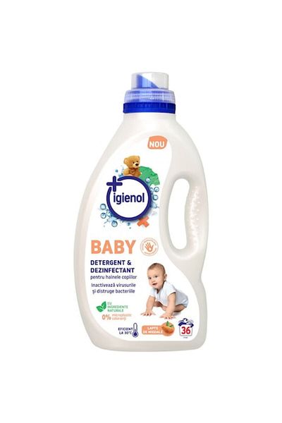 Igienol Liquid Detergent Baby with Almond Milk, 1.8L, 36 washes