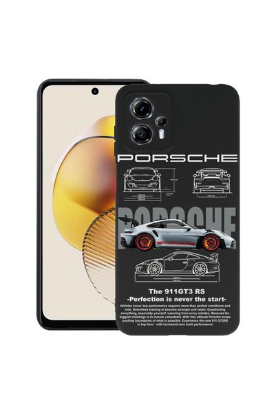 bestcase ® Тънък силиконов калъф за Motorola Moto G13 / G23, Porsche, 1399690...