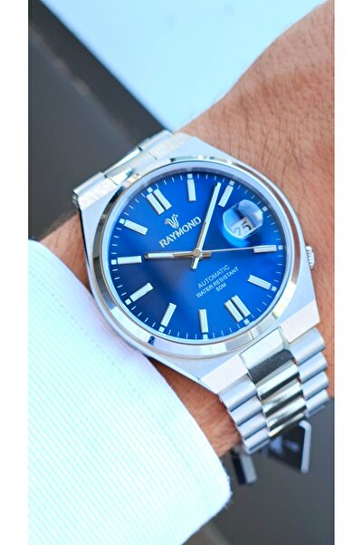 Raymond Rym-0104 Automatic Men's Watch - Miyota Machine - Steel Case and Cord - 2 Years Warranty