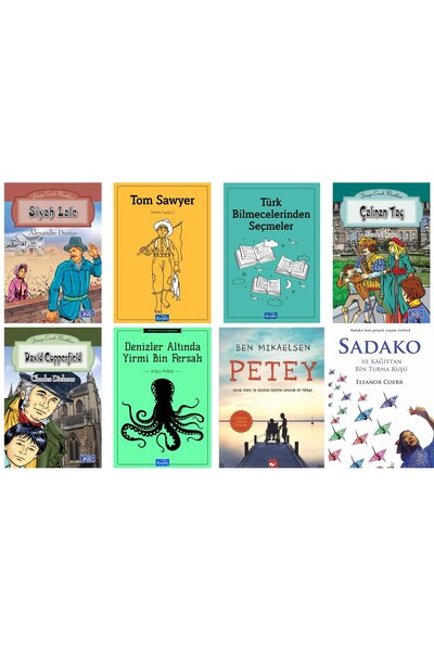 Beyaz Balina Yayınları beyaz balina yayınları petey . sadako ve 8 kitap set o...