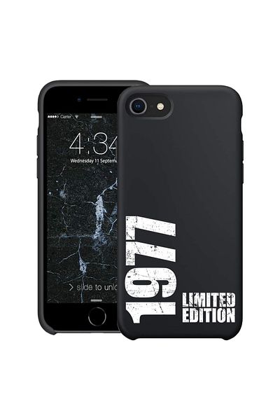 bestcase ® Husă subțire din silicon pentru Apple iPhone SE 3 / SE 2 / 7 / 8, 1977, 1396527 B 1952