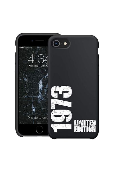 bestcase ® Husă subțire din silicon pentru Apple iPhone SE 3 / SE 2 / 7 / 8, 1973, 1396527 B 1948