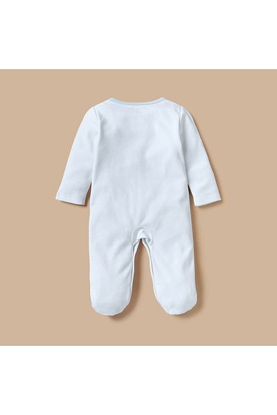 Juniors Embroidered Sleepsuit with Long Sleeves