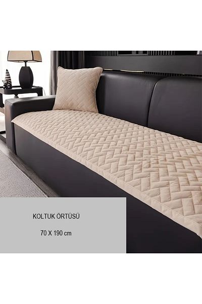 vivamia Non-Slip Base Quilted Seat Cover 70 X 190