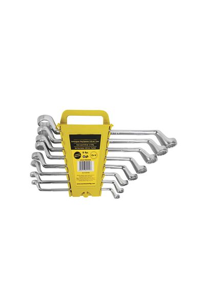 flores Combination wrenches with offset CR-VN, 6 - 17, 6 pcs / set