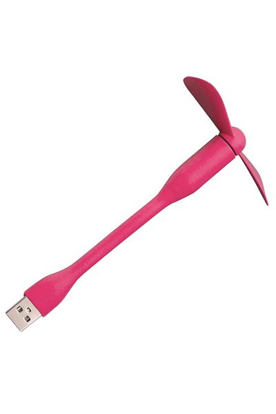 Techsuit Ventilator portabil USB, 5V - (TUF1) - Roz