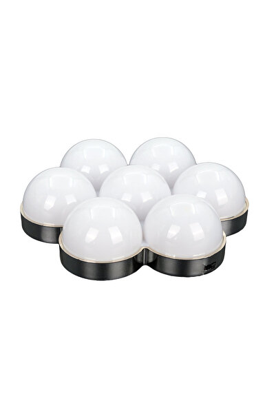 Mega Oto Market 7 Ledli 12V 3W RGB İç Mekan Tavan Aydınlatma Disko Ledi