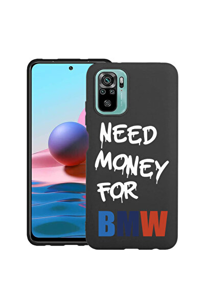 bestcase ® Λεπτή θήκη σιλικόνης για Xiaomi Redmi Note 10 Pro, Χρειάζομαι χρήμ...