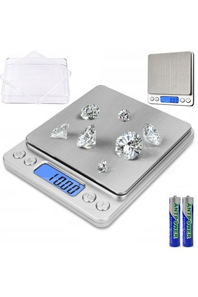 Azaris WAGA JUBILERSKA 500g 0,01g ELEKTRONICZNA PRECYZYJNA LCD KUCHENNA DOMOWA