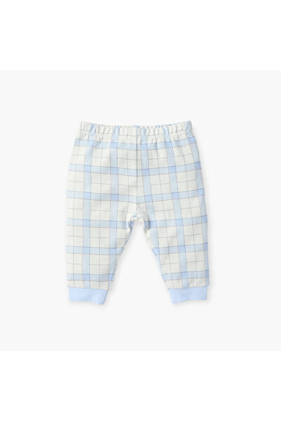 giggles Juniors Car Applique T-shirt and Checked Pyjama Set