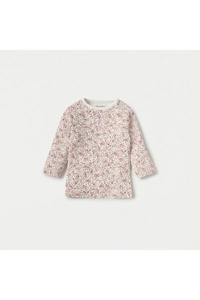 Juniors Floral Print Long Sleeves T-shirt and Pyjama Set
