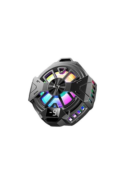 Techsuit Phone Fan, RGB - (P60) - Black