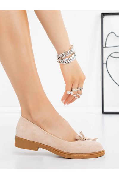 mei Women's Ballet Flats 5H2 Nude