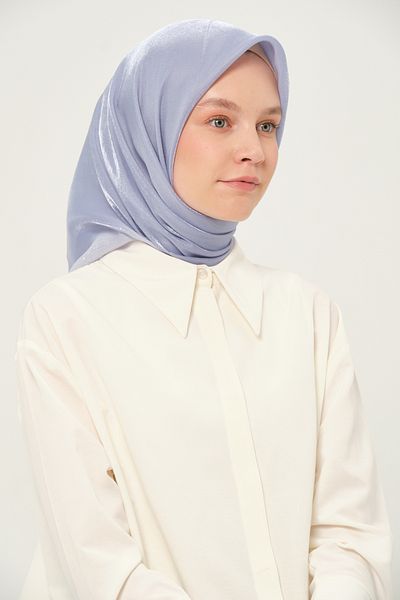 Madame Polo Eșarfă Pătrată Chihlimbar Multicolor 90x90 Cm Tesatura Anti-alunecare