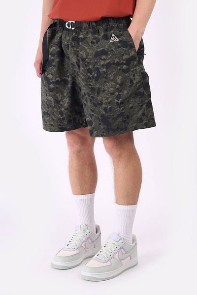 Nike Acg All over Print Men's Trail Shorts Men's Casual Shorts Khaki Camouflage
