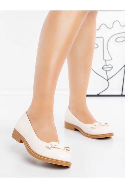 mei Women's Ballerinas 5H19 Beige