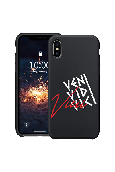 bestcase ® Husă subțire din silicon pentru Apple iPhone 16e, Veni Vidi Vici, ...